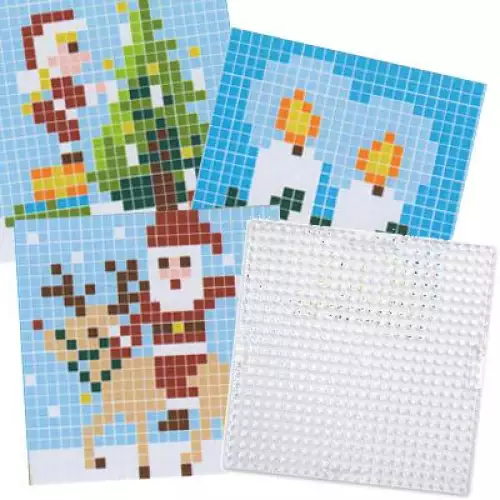 pixelhobby Triptyque Noël - 